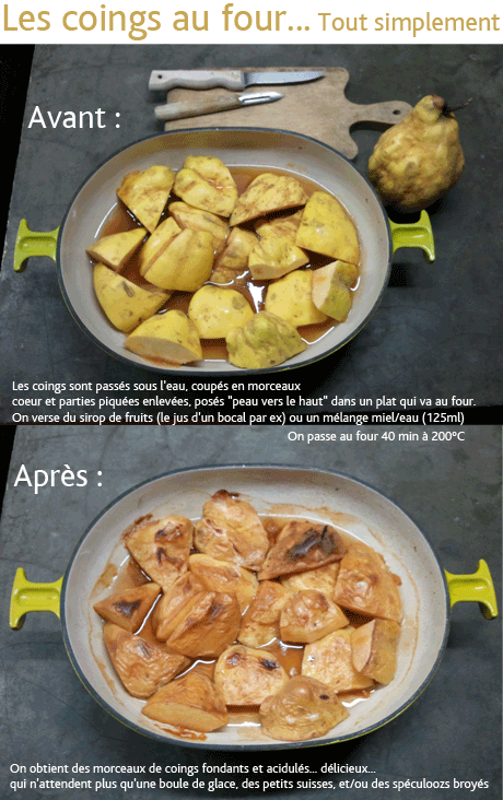 coings au four recette