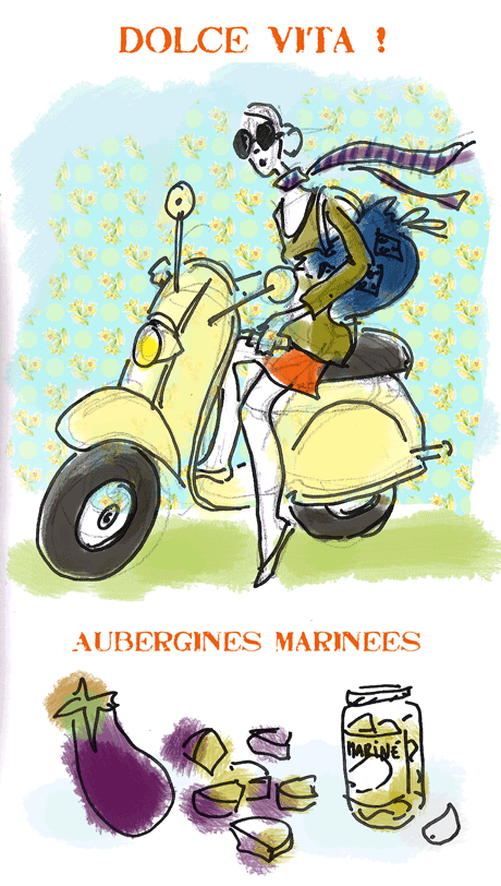 aubergines marinées recette aubergines marinées