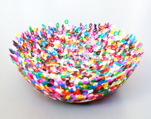 perle3 corbeille en perles, étape 3