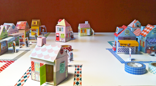 Mon village - Delphine Doreau