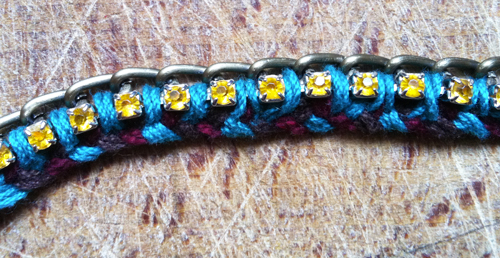 manchette vue en détail www.tambouille.fr